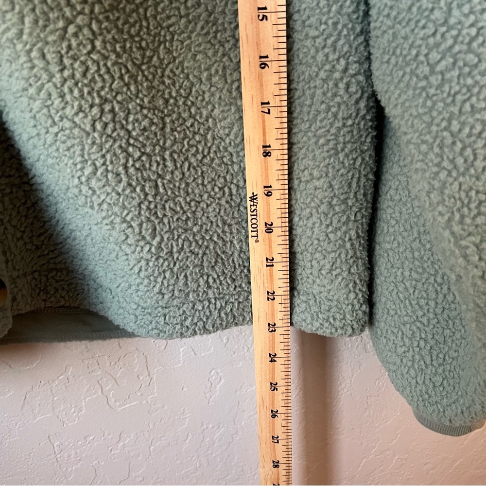 Madewell (RE)sourced Fleece Crop Cardigan - Picture 10 of 14